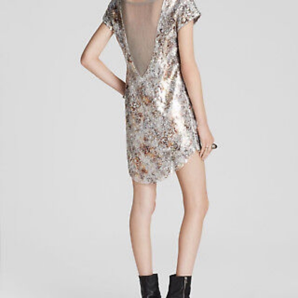 Free People Shattered Glass Midnight Dreamer Dress - Picture 3 of 7